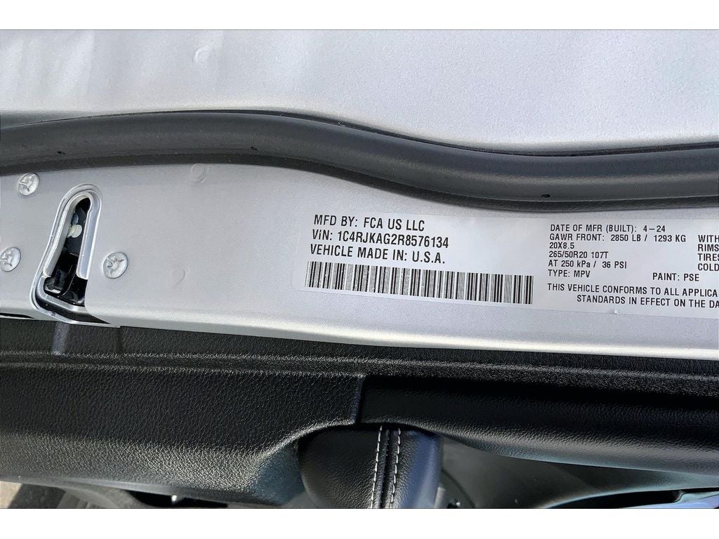 2024 Jeep Grand Cherokee L Altitude X