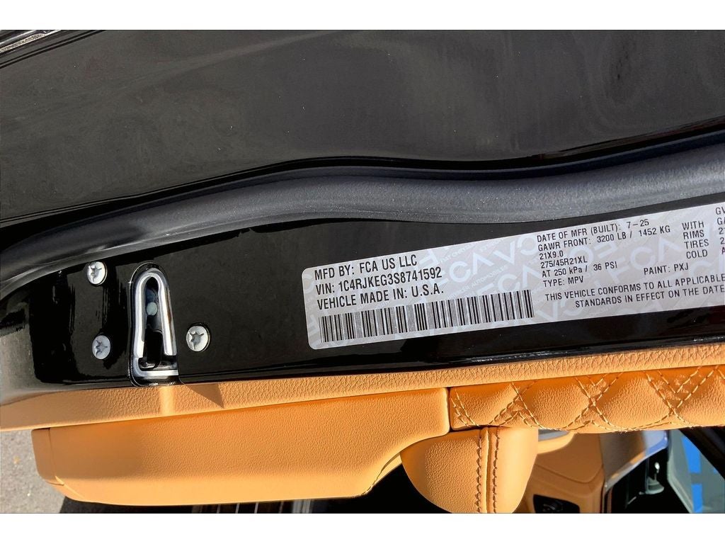 2025 Jeep Grand Cherokee L Summit Reserve