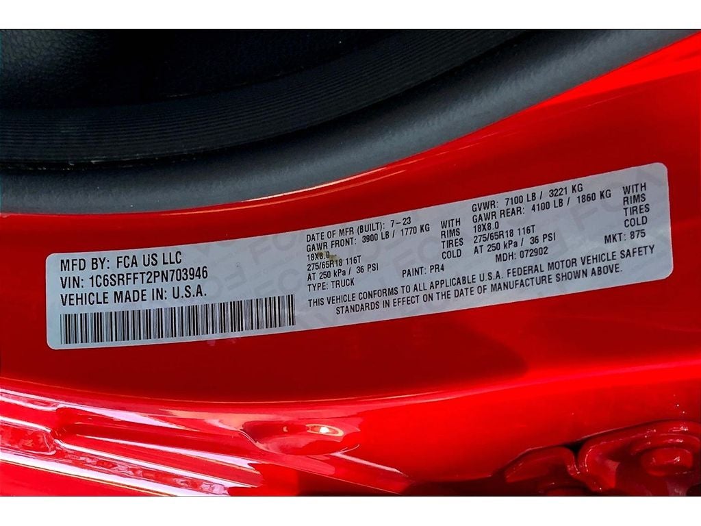 2023 RAM 1500 BIG HORN