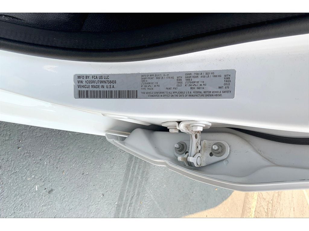 2021 RAM 1500 Laramie