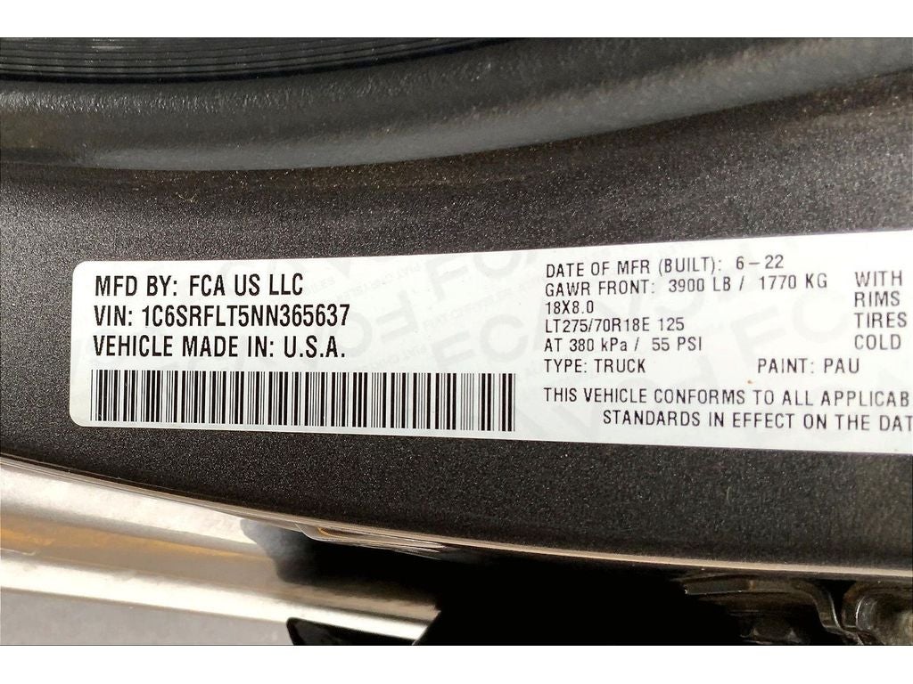 2022 RAM 1500 Rebel