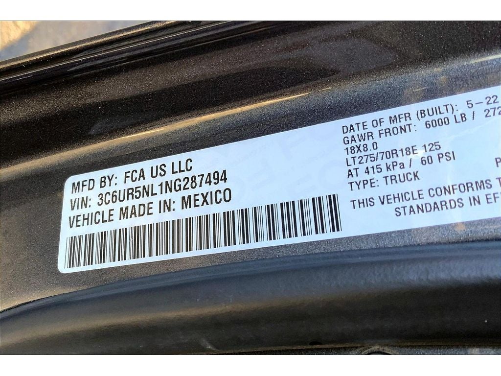 2022 RAM 2500 Laramie