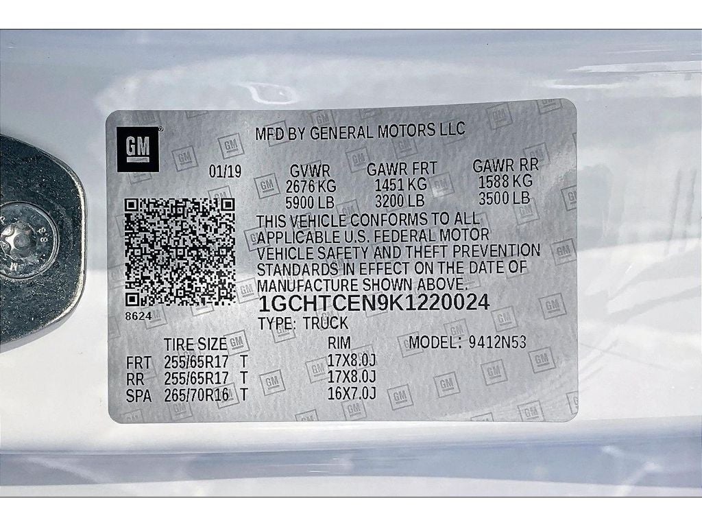 2019 Chevrolet Colorado 4WD LT