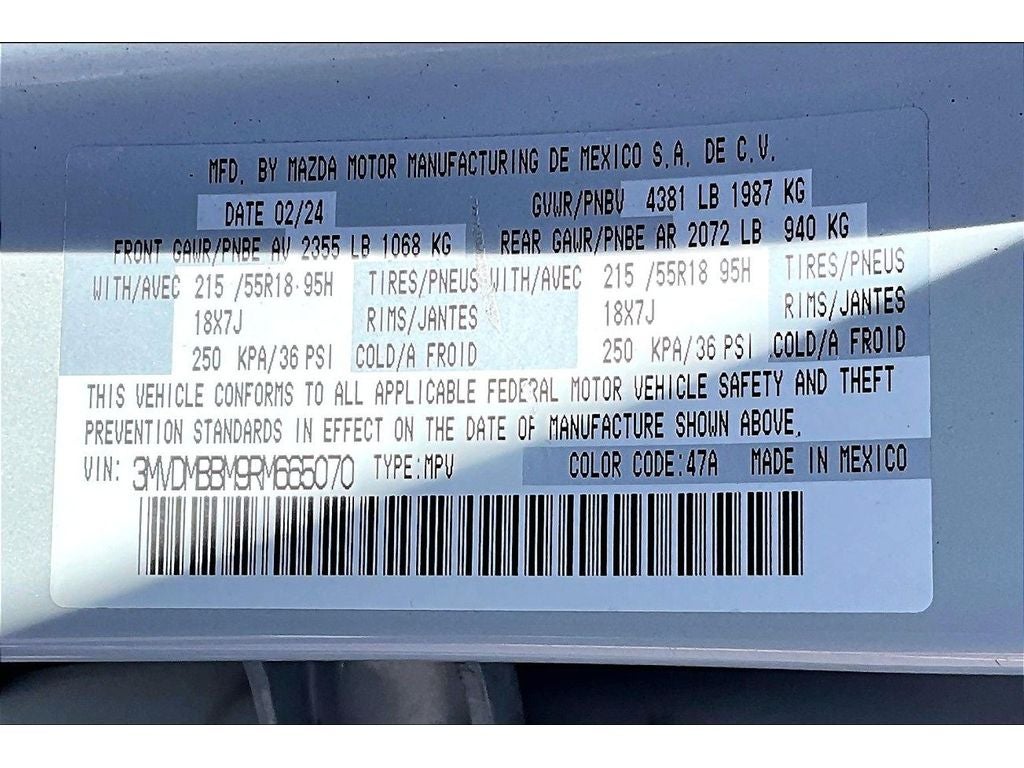 2024 Mazda Mazda CX-30 2.5 S Select Sport
