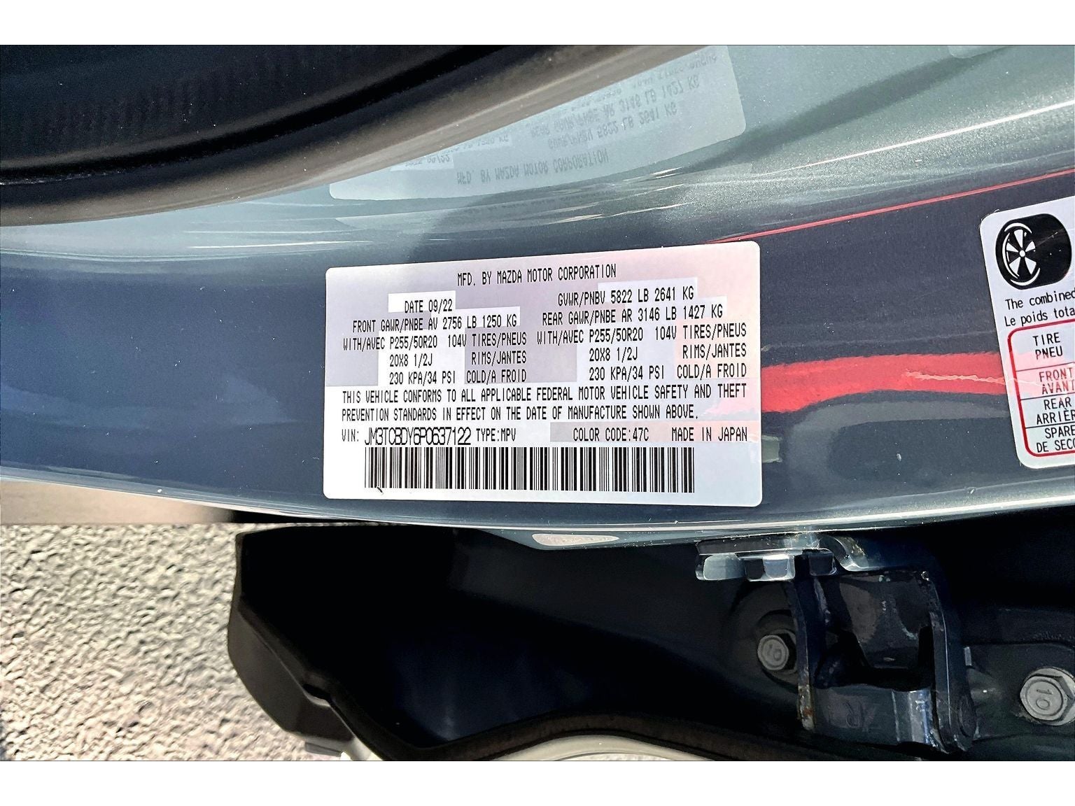 2023 Mazda Mazda CX-9 Carbon Edition