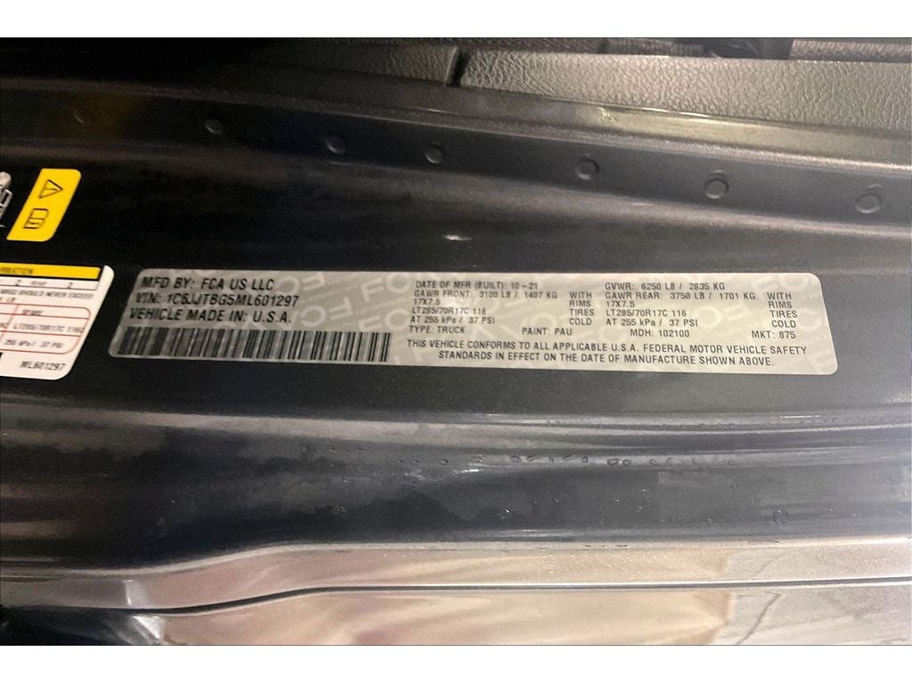 2021 Jeep Gladiator Rubicon