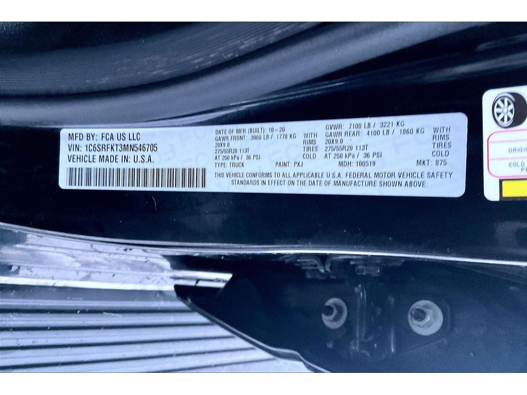 2021 RAM 1500 Longhorn