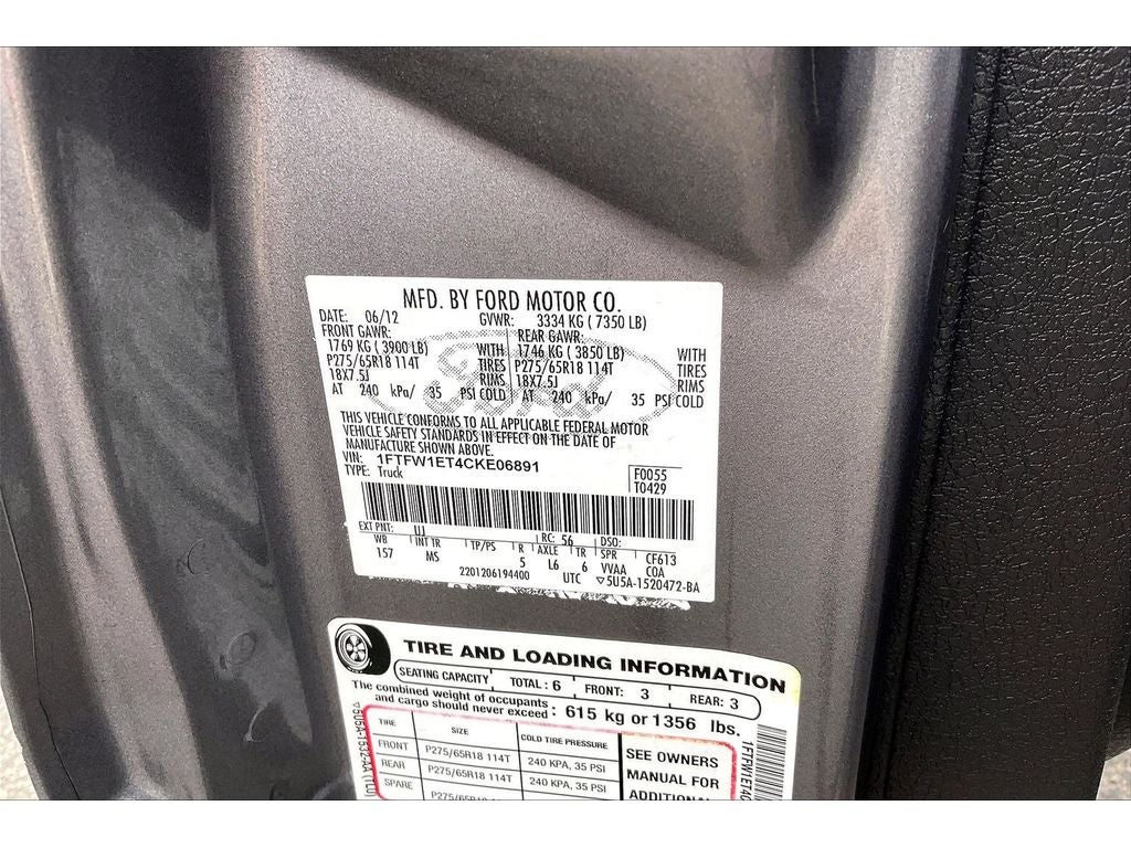 2012 Ford F-150 XL