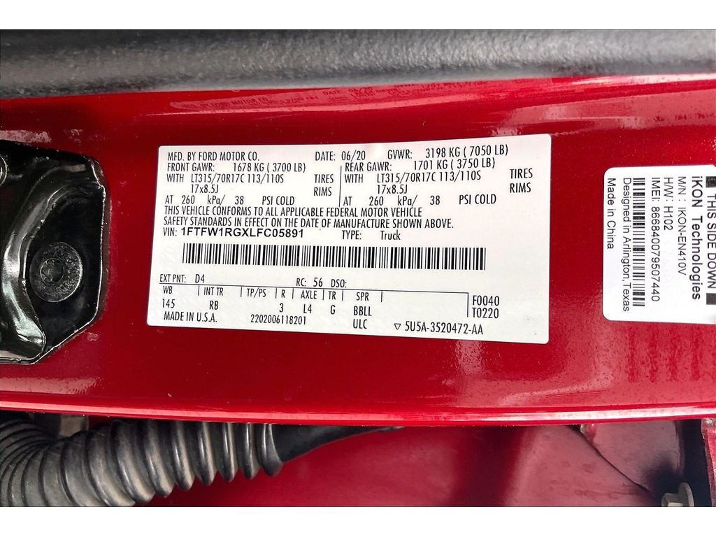 2020 Ford F-150 Raptor