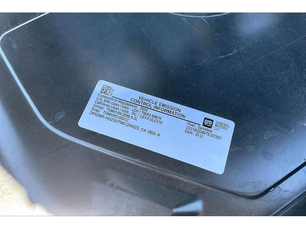 2026 Chevrolet Corvette Stingray 1LT