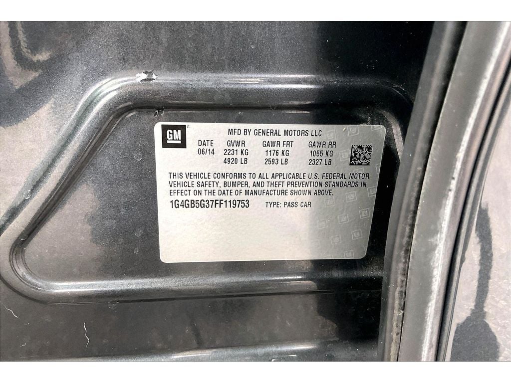 2015 Buick LaCrosse Leather