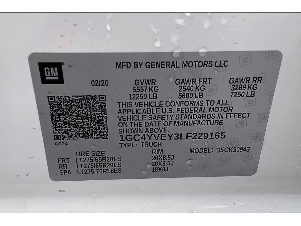 2020 Chevrolet Silverado 3500 HD High Country