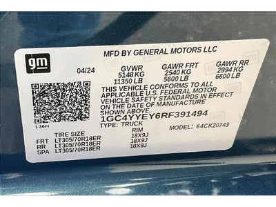 2024 Chevrolet Silverado 2500 HD ZR2