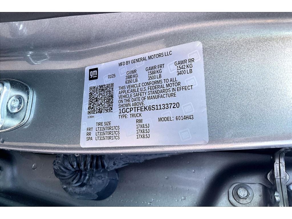 2025 Chevrolet Colorado ZR2