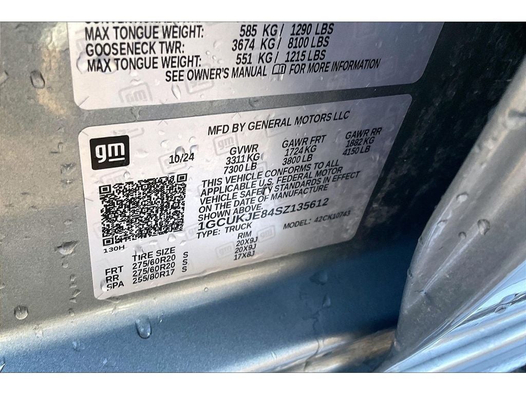 2025 Chevrolet Silverado 1500 High Country