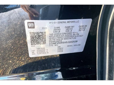 2025 Chevrolet Traverse High Country