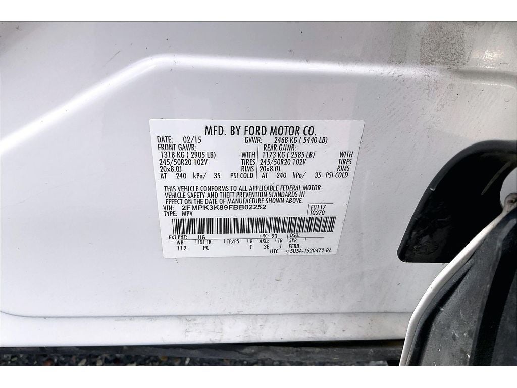 2015 Ford Edge Titanium