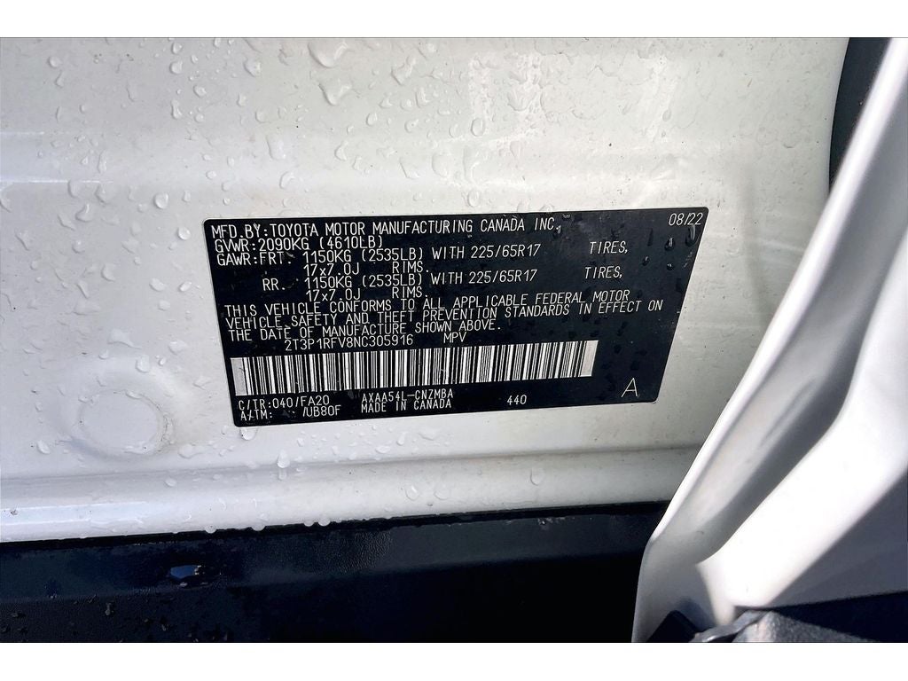 2022 Toyota RAV4 XLE