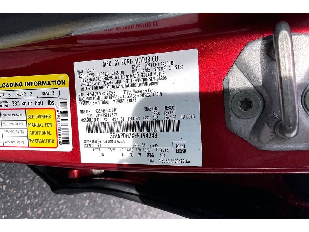 2014 Ford Fusion SE