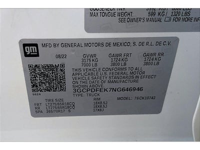 2022 Chevrolet Silverado 1500 LT Trail Boss