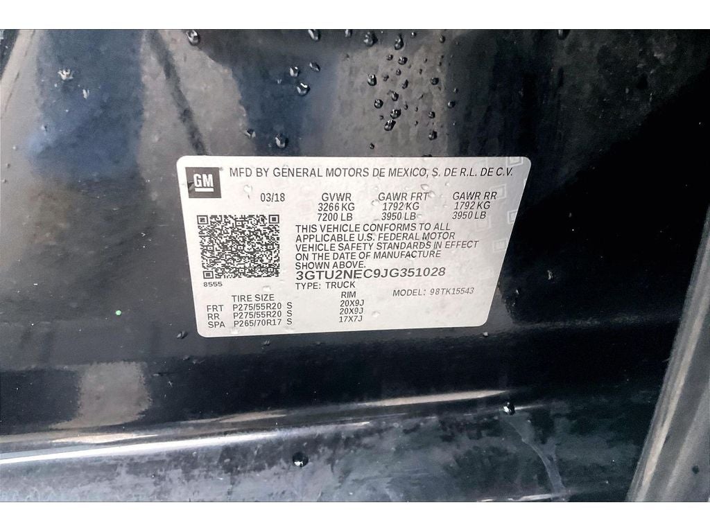 2018 GMC Sierra 1500 SLT