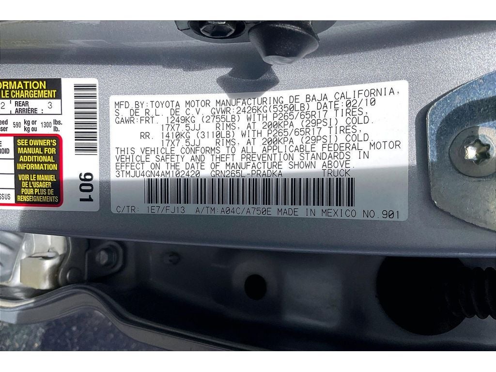 2010 Toyota Tacoma PreRunner