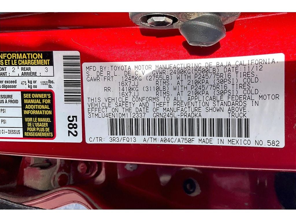 2013 Toyota Tacoma Base