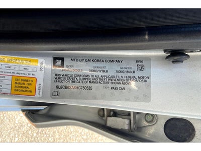 2017 Chevrolet Spark LS