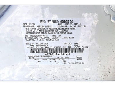 2021 Ford EcoSport S